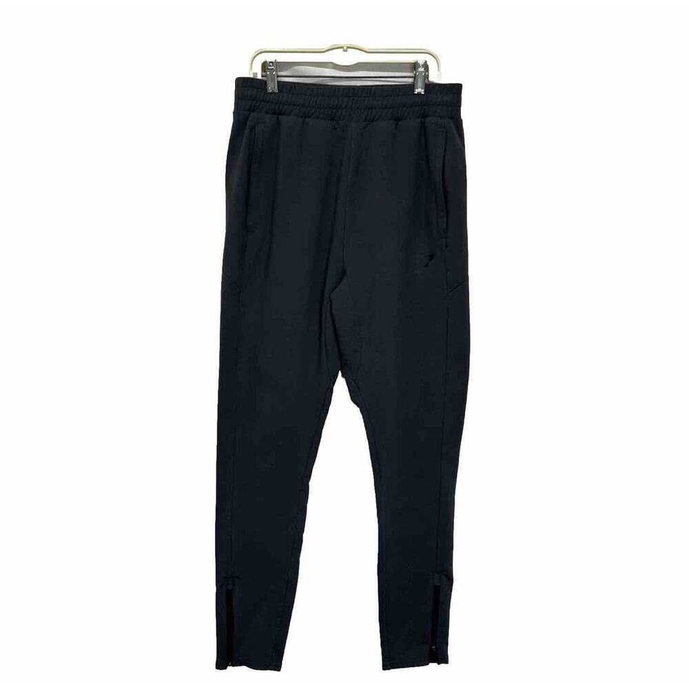 Gymshark Womens Joggers Pull On Size Small Black Athleisure Pants Zipper Side He